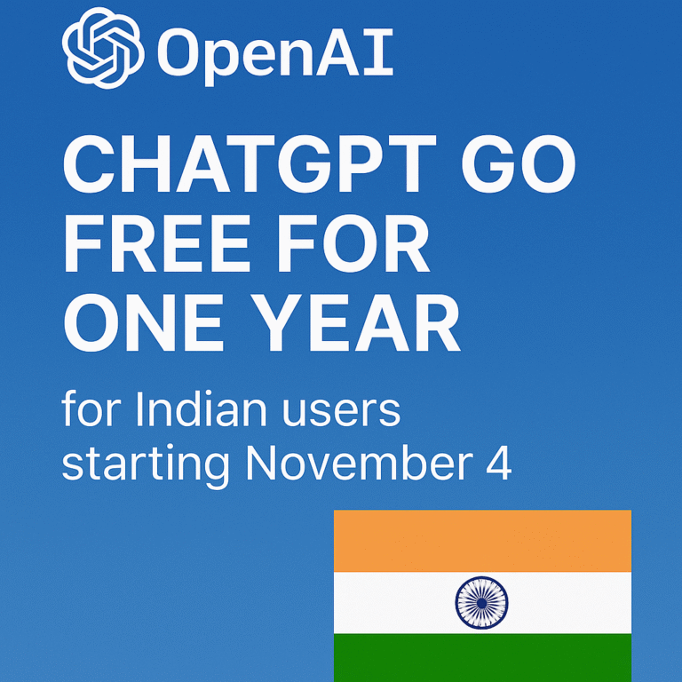 ChatGPT Go Free India