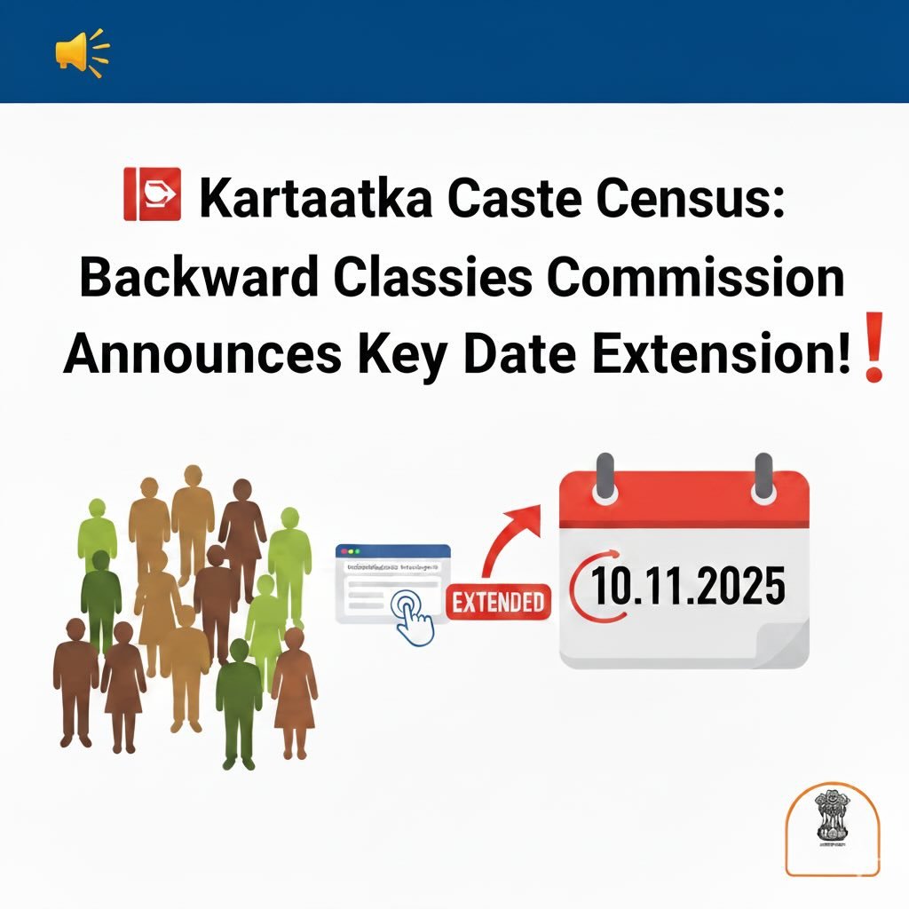 Karnataka Caste Census Deadline